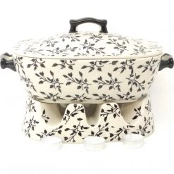 Janelle Imports Heater For Cov'd Rect. Baker 3 Qt In Simply Black