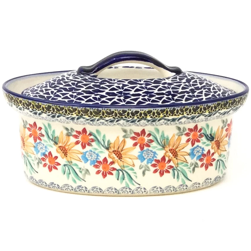 Janelle Imports Oval Server W/Cover 1 Qt In Late Fall 3 Janelle Imports Oval Server W/Cover 1 Qt In Late Fall