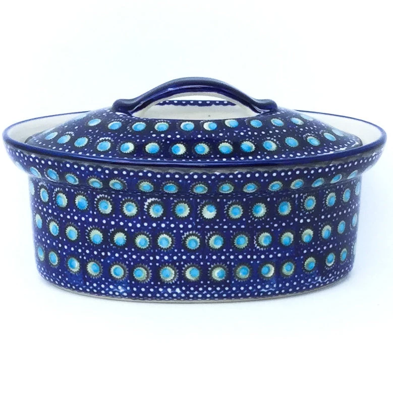 Janelle Imports Oval Server W/Cover 1 Qt In Blue Moon 3 Janelle Imports Oval Server W/Cover 1 Qt In Blue Moon