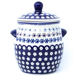 Janelle Imports Md Canister W/Handles In Simple Daisy