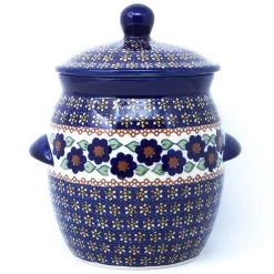 Janelle Imports Md Canister W/Handles In Petunia