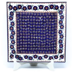 Janelle Imports Square Platter In Petunia