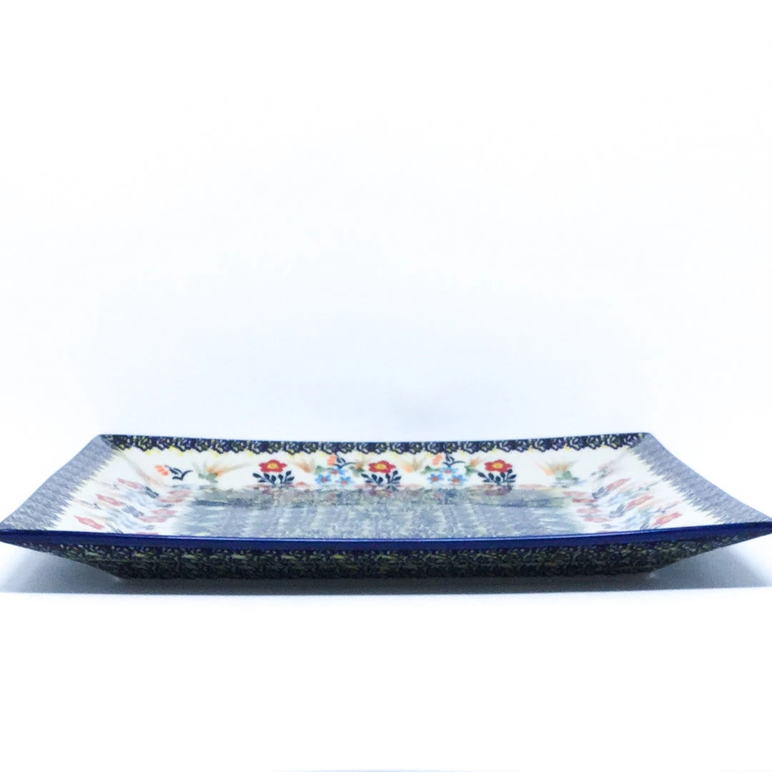 Janelle Imports Square Platter In Autumn Bouquet 4 Janelle Imports Square Platter In Autumn Bouquet