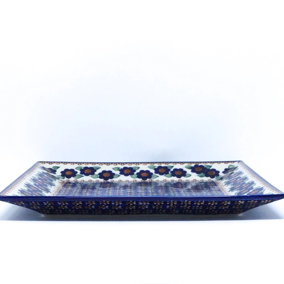 Janelle Imports Square Platter In Petunia 4 Janelle Imports Square Platter In Petunia