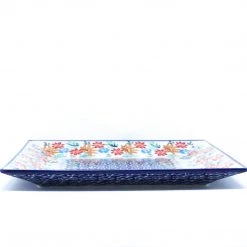 Janelle Imports Square Platter In Late Fall