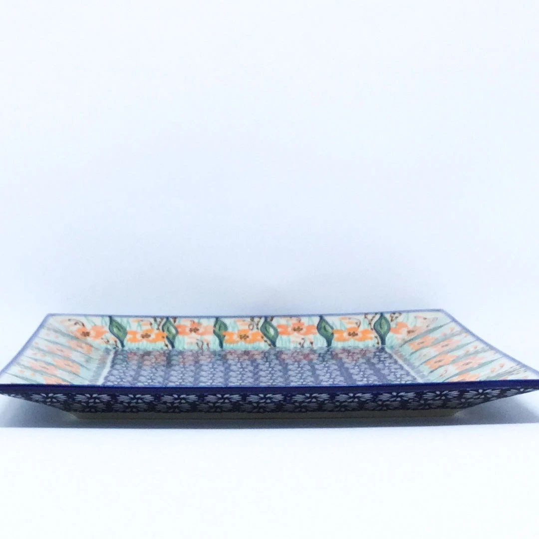 Janelle Imports Square Platter In Sunshine Meadow 4 Janelle Imports Square Platter In Sunshine Meadow