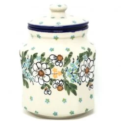 Janelle Imports Sm Airtight Canister In Spectacular Daisy