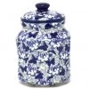 Janelle Imports Sm Airtight Canister In Blue Butterfly