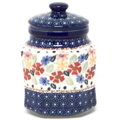 Janelle Imports Sm Airtight Canister In Wild Flowers