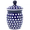Janelle Imports Garlic Keeper 1 Qt In White Polka-Dot 2 Janelle Imports Garlic Keeper 1 Qt In White Polka-Dot