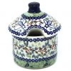 Janelle Imports Honey Jar W/Cover In Spring Garden