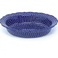 Janelle Imports Sm Deep Basia Server In Blue Elegance