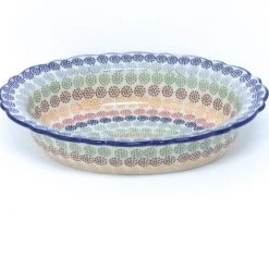 Janelle Imports Sm Deep Basia Server In Modern Dots