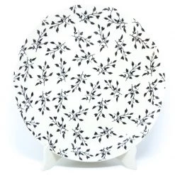 Janelle Imports Round Platter 12.5" In Simply Black