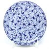 Janelle Imports Round Platter 12.5" In Blue Butterfly