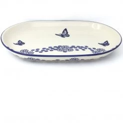Janelle Imports Md Oval Platter In Butterfly