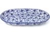 Janelle Imports Md Oval Platter In Blue Butterfly