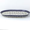 Janelle Imports Lg Oval Platter In Snowflake