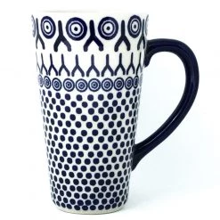 Janelle Imports Tall Cup 12 Oz In Icelandic White