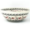 Janelle Imports Round Bowl 64 Oz In Red & Black