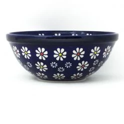 Janelle Imports New Soup Bowl 20 Oz In Flowers On Blue