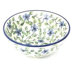 Janelle Imports New Soup Bowl 20 Oz In Blue Clematis