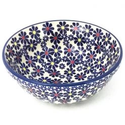 Janelle Imports New Soup Bowl 20 Oz In Flowers On White