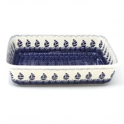 Janelle Imports Deep Rect. Baker In Sail Regatta