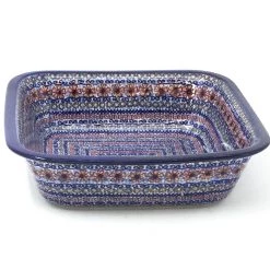 Janelle Imports Deep Square Baker In Earth Tones