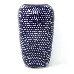 Janelle Imports Sm Modern Vase In Blue Elegance