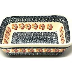 Janelle Imports Sm Rectangular Baker W/Lip
