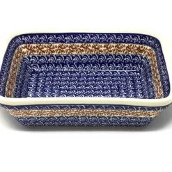 Janelle Imports Sm Rectangular Baker W/Lip