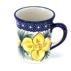 Janelle Imports Espresso Cup 4 Oz In Daffodils