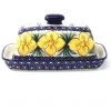 Janelle Imports Butter Dish In Daffodils
