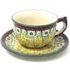 Janelle Imports Tea Cup W/Saucer 8 Oz In Cottage Decor