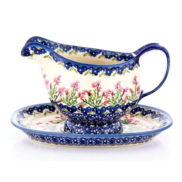 Janelle Imports Gravy Boat W/Tray 1 Qt In Field Of Flowers 3 Janelle Imports Gravy Boat W/Tray 1 Qt In Field Of Flowers