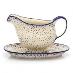 Janelle Imports Gravy Boat W/Tray 1 Qt In Simple Elegance